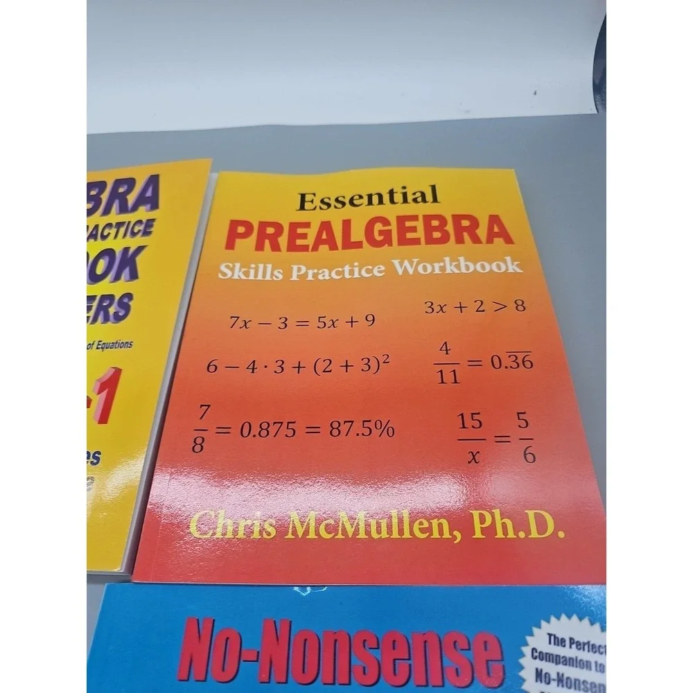 No-Nonsense Algebra: Part of the Mastering Essential Math Essential Algebra X 3
